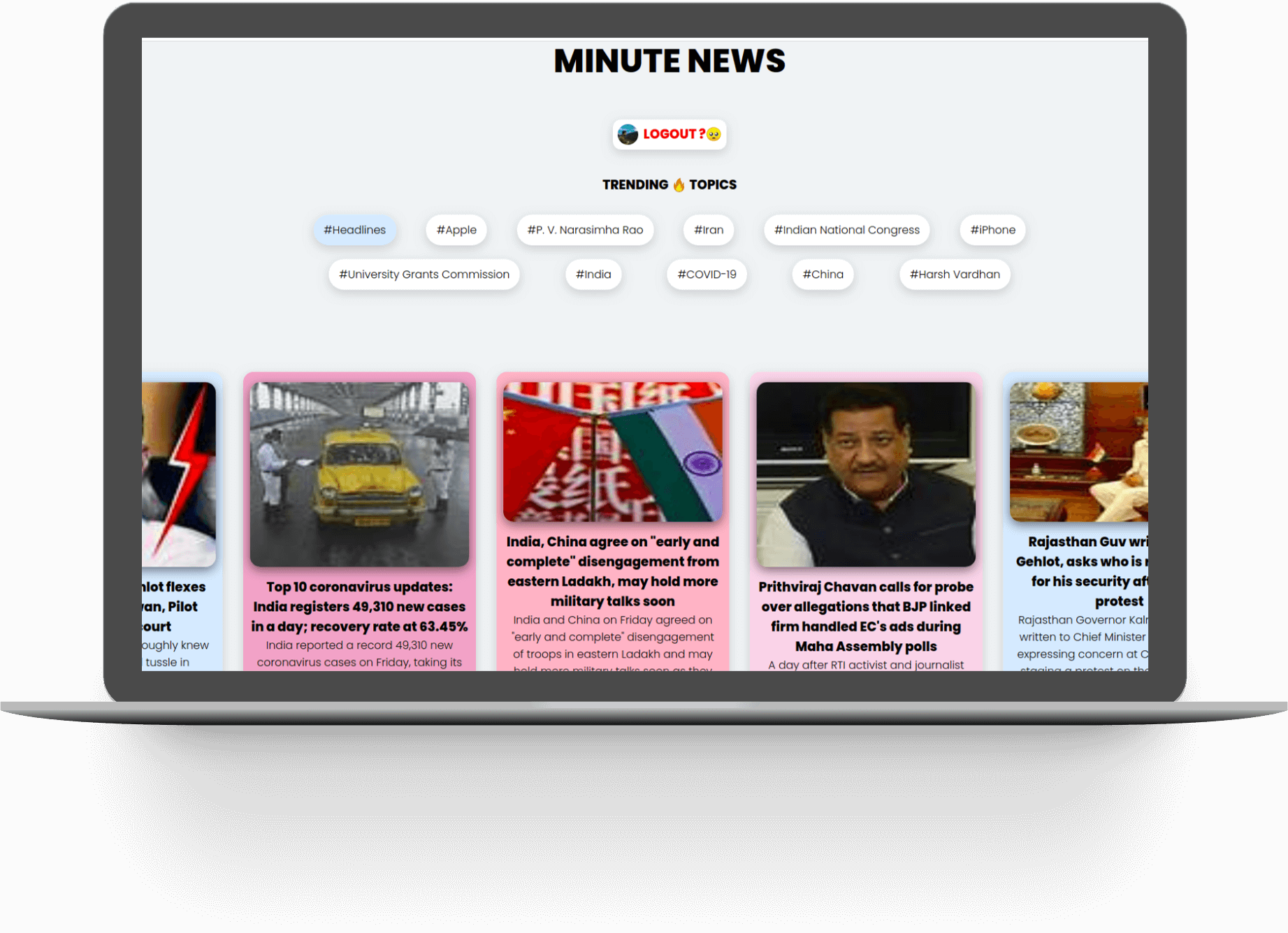 MINUTE NEWS