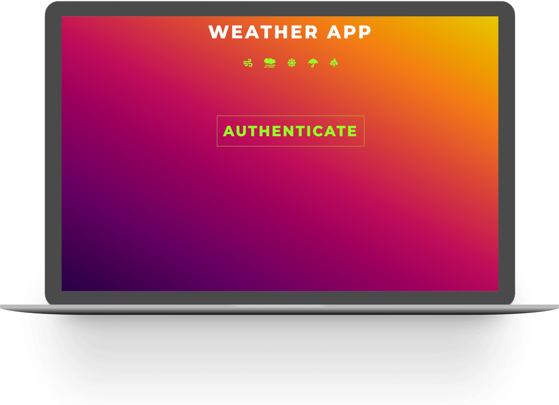 WEATHER APP